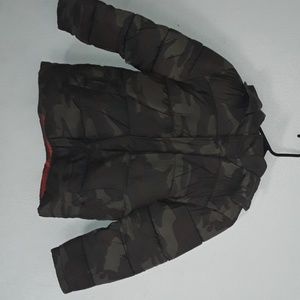 Puffer jacket camouflage